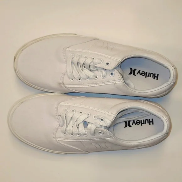 HURLEY MENS KAYO LACE CANVAS SNEAKERS - Picture 2 of 7